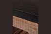 Miniatura Isla de cocina de madera oscura Negro 7