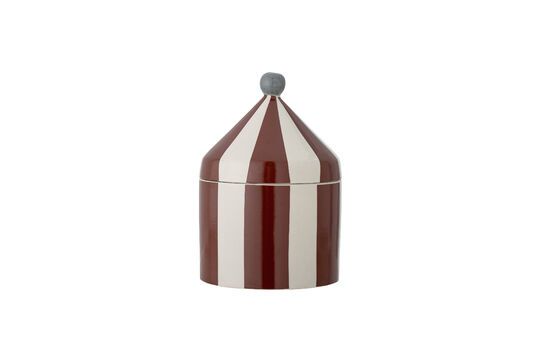 Jarra de gres rojo Cimmi con tapa