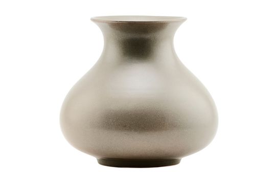 Jarrón de cerámica marrón Santa Fe