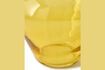 Miniatura Jarrón de cristal amarillo Fat Neck 5