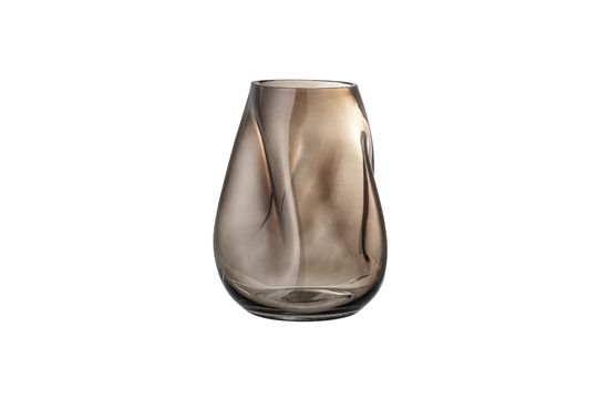 Jarrón de cristal  marrón Ingolf