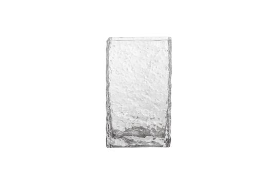 Jarrón de cristal transparente Remon Clipped
