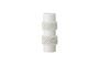 Miniatura Jarrón de gres blanco Chemery Clipped