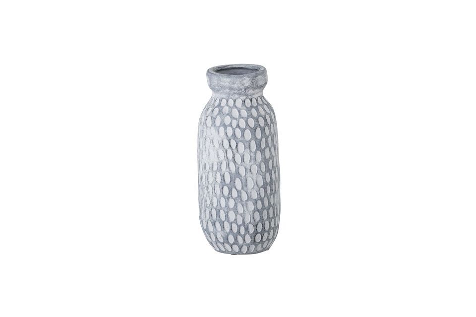 El jarrón Jac Deco de Bloomingville es un hermoso jarrón de cerámica