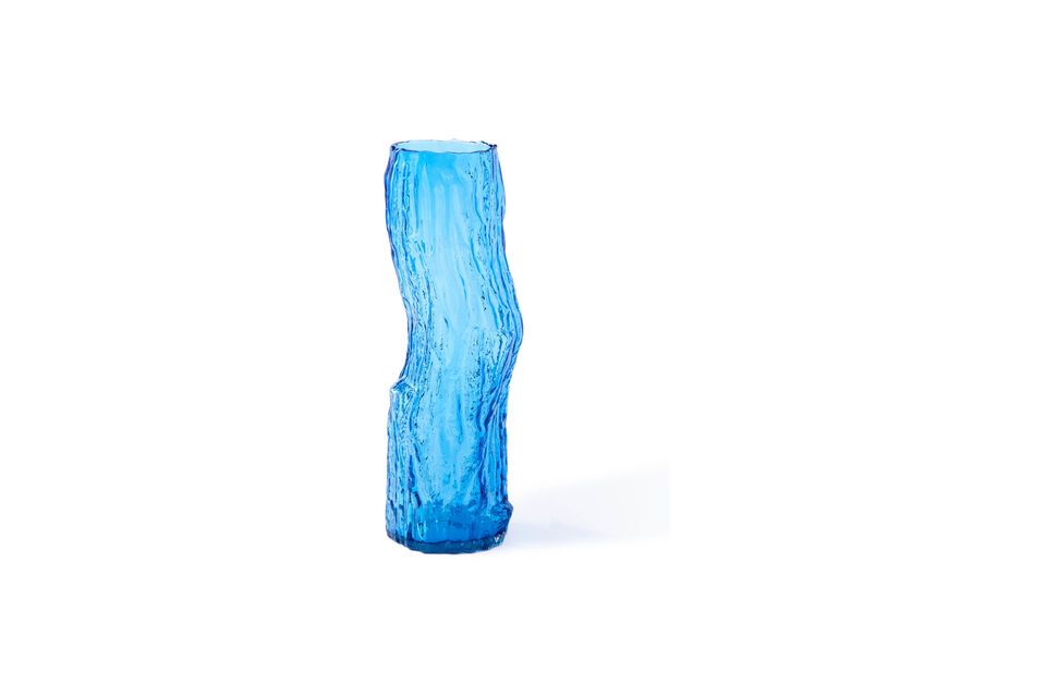 Jarrón pequeño de cristal azul  Tree Log Pols Potten