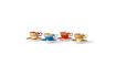 Miniatura Juego de 4 tazas de porcelana multicolor Grandma 8