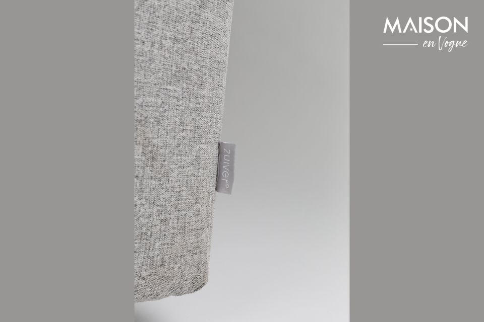 Sus líneas limpias y su color gris le dan un estilo minimalista
