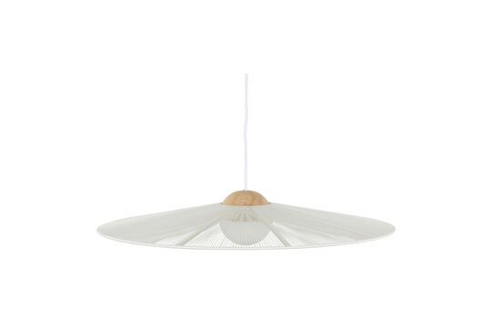 Lámpara colgante de hierro beige Belle Pendant Clipped