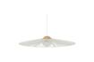 Miniatura Lámpara colgante de hierro beige Belle Pendant 3