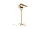 Miniatura Lámpara de escritorio de latón Falcon Clipped
