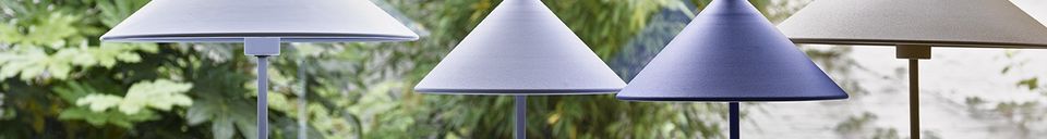 Descriptivo Materiales  Lámpara de mesa de metal Oigny