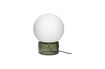 Miniatura Lámpara de mesa de vidrio verde Sphere 1