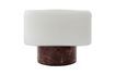 Miniatura Lámpara de mesa en mármol marrón Neat 6