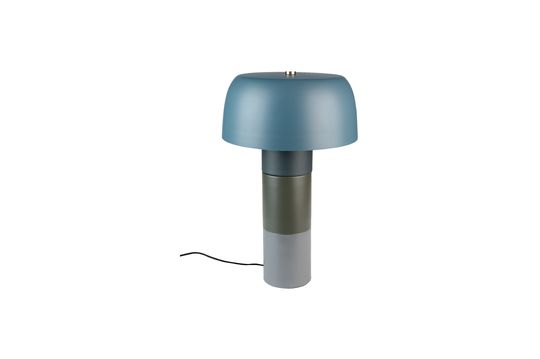 Lámpara de mesa Muras Tricolor azul Clipped