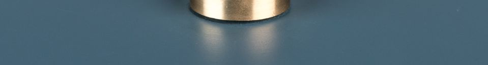 Descriptivo Materiales  Lámpara de mesa Muras Tricolor azul