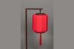 Miniatura Lámpara de mesa Suoni rojo 7