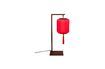Miniatura Lámpara de mesa Suoni rojo 9