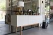 Miniatura Lámpara de mesa Trípode madera blanca 2