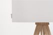 Miniatura Lámpara de mesa Trípode madera blanca 5