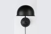 Miniatura Lámpara de pared Maarten negra 2