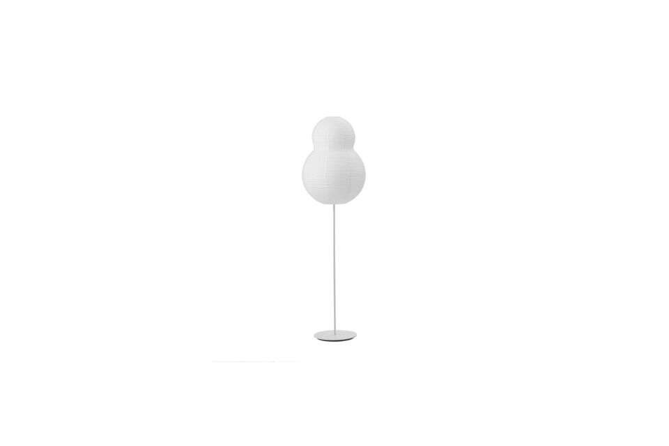 Lámpara de pie de papel blanco Bubble Puff Normann Copenhagen