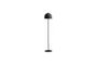 Miniatura Lámpara de piso Glow 146 cm Negro mate Clipped