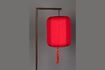 Miniatura Lámpara de piso Suoni rojo 8