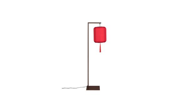 Lámpara de piso Suoni rojo Clipped