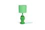 Miniatura Lámpara de resina verde What If Clipped
