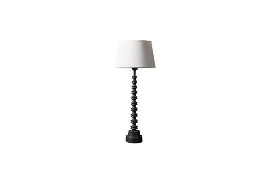 Lámpara de sobremesa de aluminio marrón Vertebra