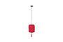 Miniatura Lámpara de techo rojo Suoni Clipped