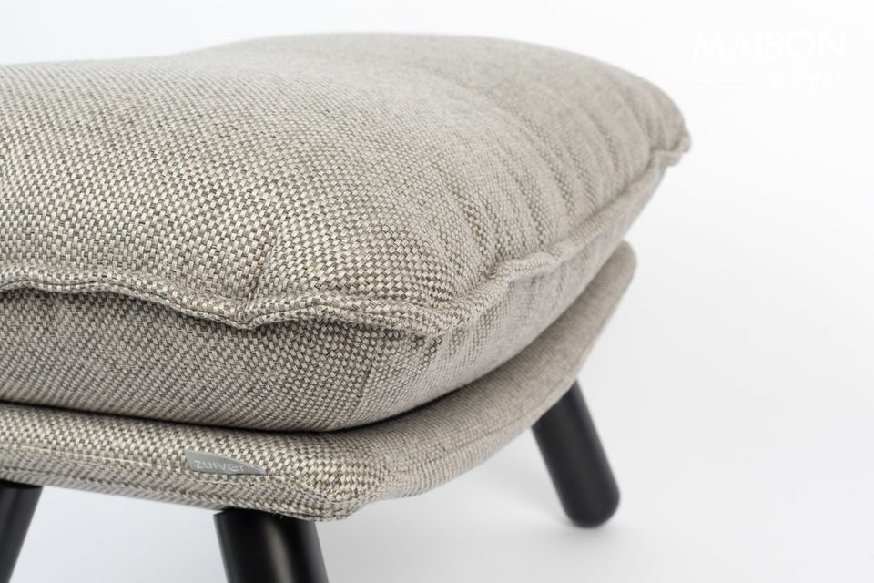 Lazy Sack Pouf gris claro - 5