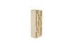 Miniatura Librería de madera maciza de roble beige Seven 5