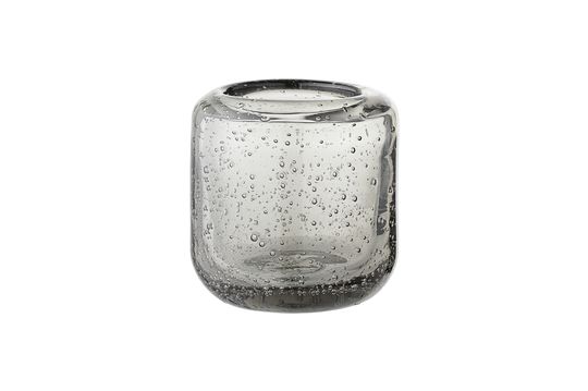 Linterna de cristal gris Luzillat para la vela votiva