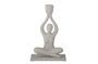 Miniatura Lucie candelabro blanco Clipped