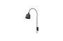 Miniatura Luz de pared City H 116 cm negro mate Clipped