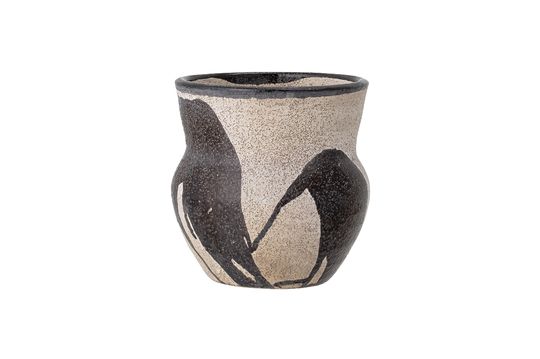 Maceta de terracota negra Nala