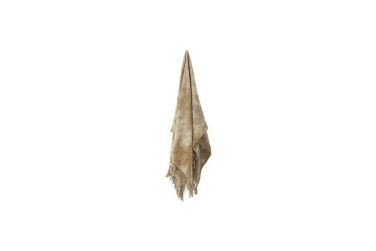 Manta amarilla de algodón Thelma