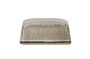 Miniatura Mantequera de gres gris Sandrine Clipped