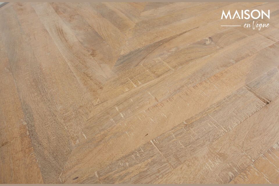 La mesa Tablo de madera de mango es la opción para los amantes del diseño contemporáneo y la