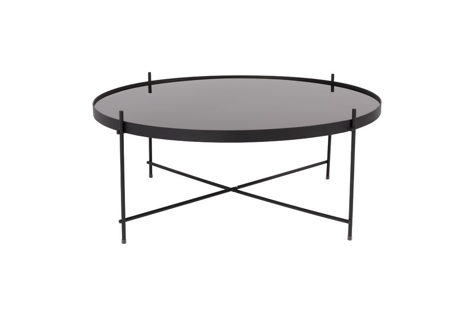 Mesa auxiliar Cupido XXL negro Zuiver