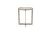 Miniatura Mesa auxiliar de acero beige Centre 1