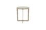 Miniatura Mesa auxiliar de acero beige Centre Clipped