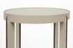 Miniatura Mesa auxiliar de acero beige Centre 8
