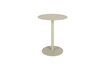 Miniatura Mesa auxiliar de acero beige Snow 1