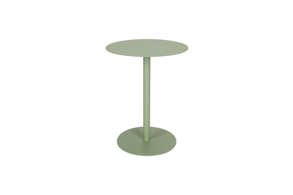 Mesa auxiliar de acero verde Snow Zuiver