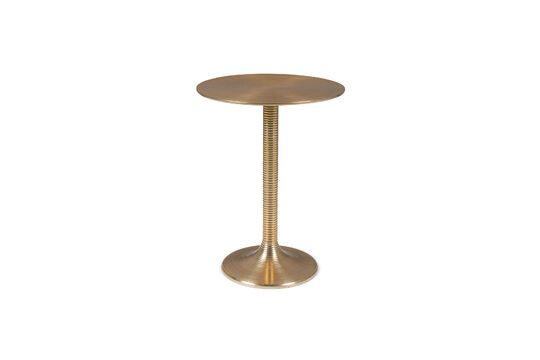 Mesa auxiliar de aluminio dorado Hynotising