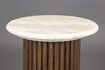 Miniatura Mesa auxiliar de madera beige Arda 3