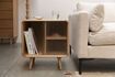 Miniatura Mesa auxiliar de madera beige Rise 2