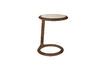 Miniatura Mesa auxiliar de madera de acacia marrón Doppio 5